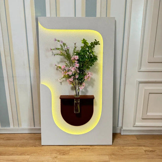 لوحة جدارية مضيئة صنع يدوي – تصميم عصري